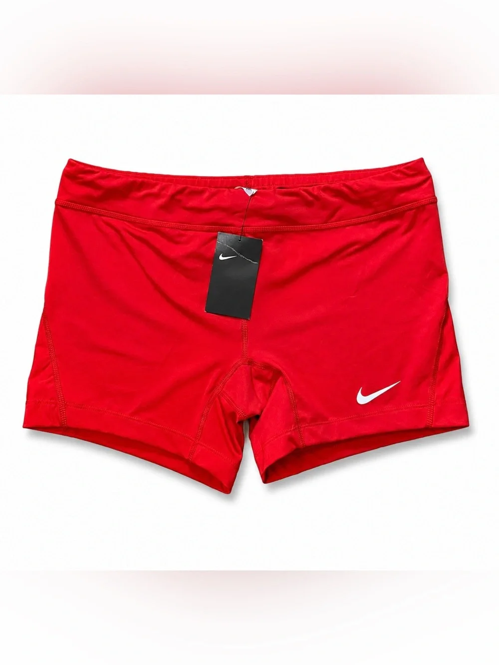 NWT Nike Women’s Volleyball Compression Shorts Red BV1020-657